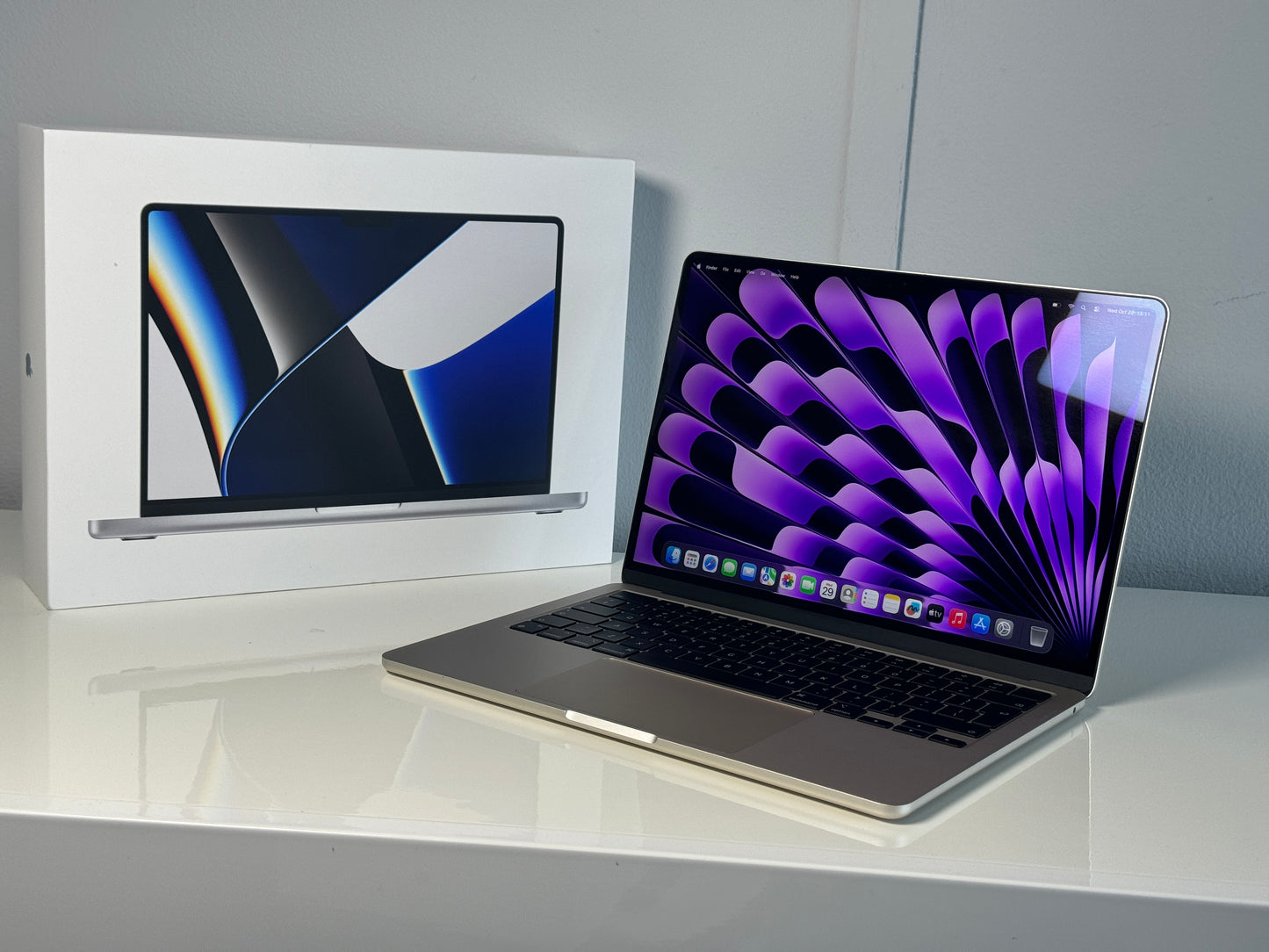 Macbook Air 13,6" Starlight 4K Retina Display 8-Core M2 | 16Gb RAM | 256Gb SSD (2022)