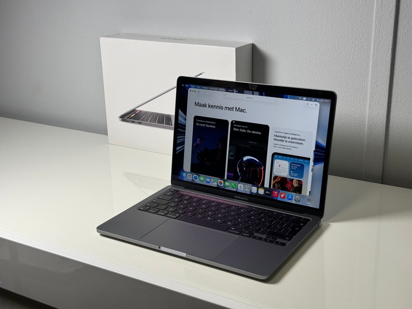 Macbook Pro 13,3" 4k Retina | 8-core m2 | 256 Gb SSD | 8GB RAM | Spacegrey (2022)